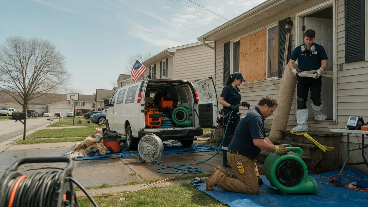 Water Damage Restoration in Parchman, MS near me